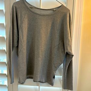 FLEO Grey Long Sleeve Top